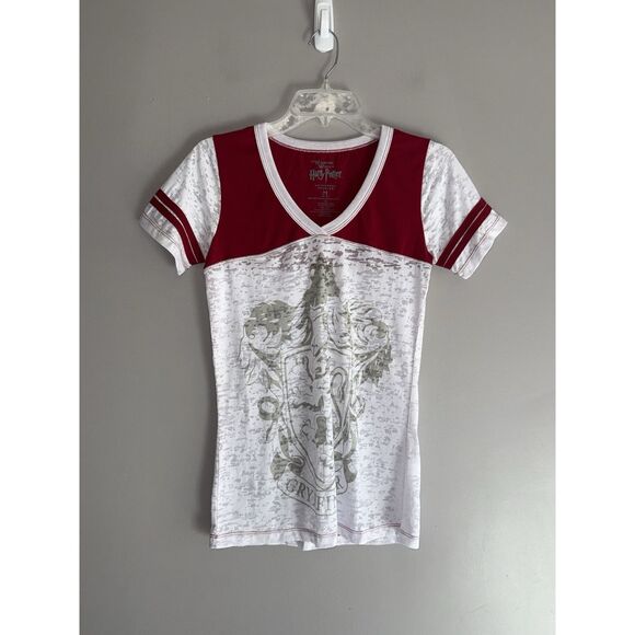 Harry Potter Tee Top V Neck Wizarding World Gryffindor Universal Studio Medium - Picture 4 of 14